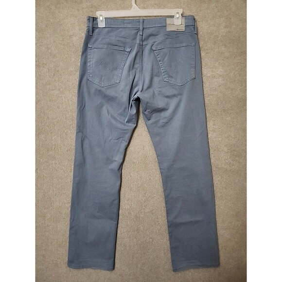 Adriano Goldschmied Protege Pants Mens 34x34 Blue Straight Leg Stretch - Picture 4 of 9